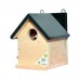 PetNest Bird house for Sparrow and tit Nestbox home shape